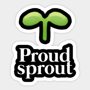 Proud Sprout - For starters in Eorzea MMORPG Sticker